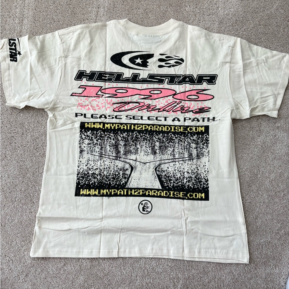 White Hellstar Tee - image 2
